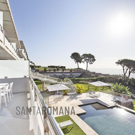 Santa Romana Apartments & Suites Caldes D'Estrach Exterior foto